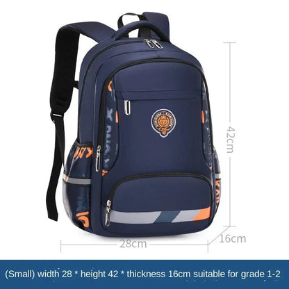 Sandsberg | School Backpack for Boys | Orthopedic & Waterproof | Multiple Colors