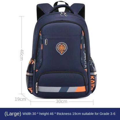 Sandsberg | School Backpack for Boys | Orthopedic & Waterproof | Multiple Colors
