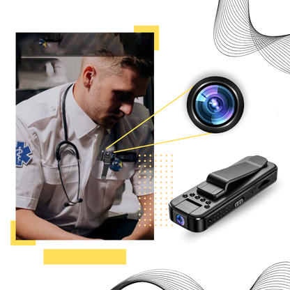 OTG-Compatible Wireless Vlog Body Camera