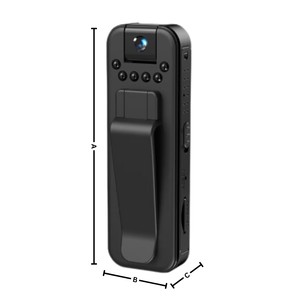 OTG-Compatible Wireless Vlog Body Camera