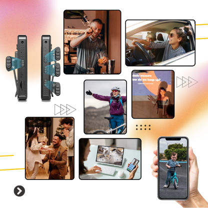 OTG-Compatible Wireless Vlog Body Camera