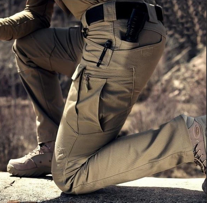 Skanto Skanto | Outdoor Tactical Waterproof Pants Arm Fan Multi-Pocket Combat Trousers Ripstop Water-Repellent Quick Dry Hiking Cargo Pants