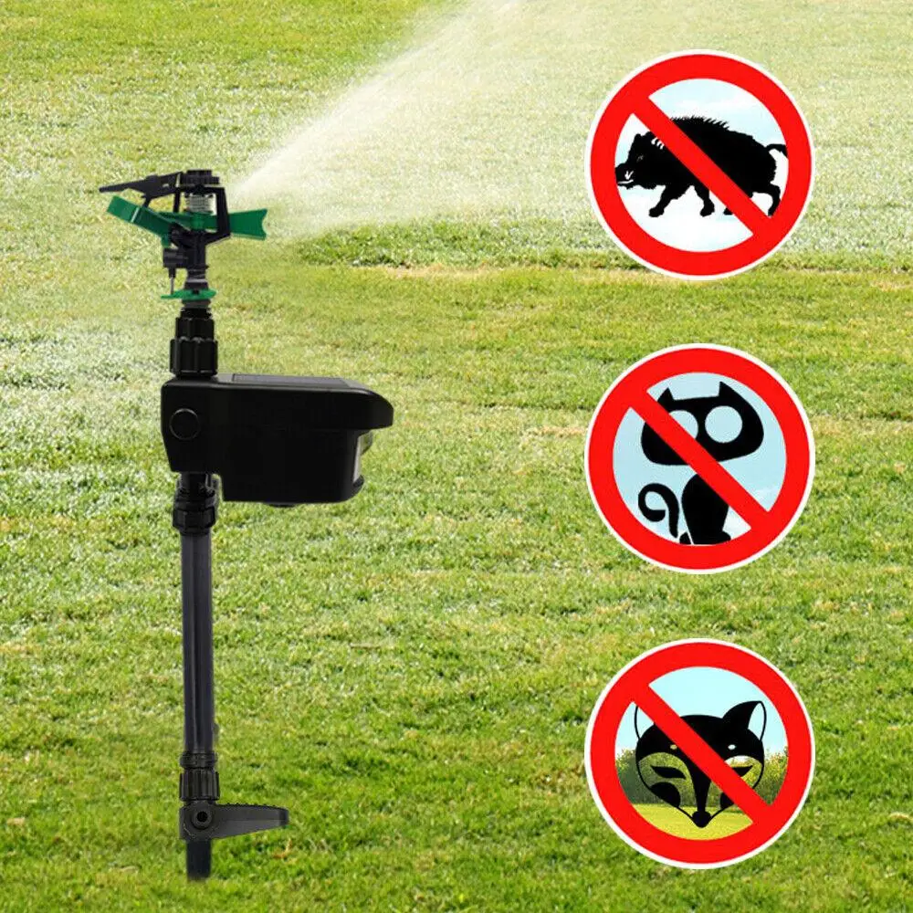 Skanto Automatic Motion-Activated Garden Sprinkler for Animal Repellent - Outdoor Animal Sensor Sprinkler