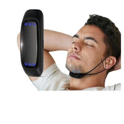 Sandsberg | Smart Anti-snoring Device EMS Pulse Stop Snoring Portable Comfortable Sleep Well Stop Snoring Healthcare Sleep Apnea Aid USB