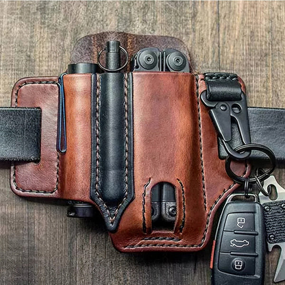 BowLift | Tactical Multi Tool Belt Leather Bag