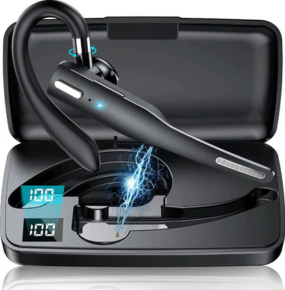 Brehn | Bluetooth Headset with Microphone Noise Cancellation Earbuds