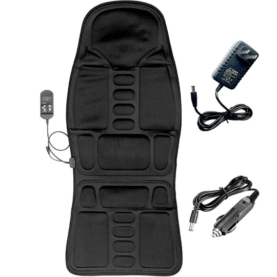 Skanto | 8 Modus Massage Seat Cushion with Heated Back-Neck Pillow for Car & Home