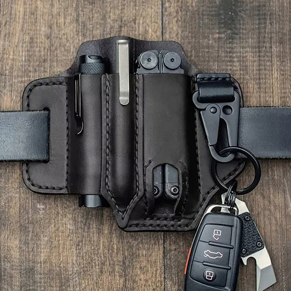BowLift | Tactical Multi Tool Belt Leather Bag