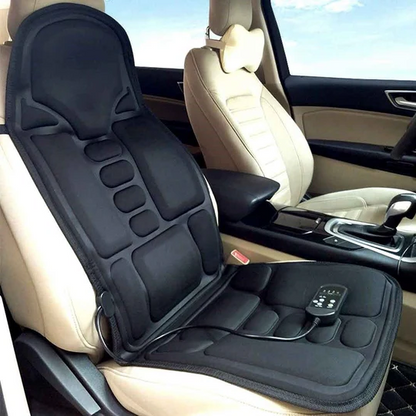 BowLift | 8 Mode Massage Chair Pad With Heated Back Neck Cushion For Car & Home