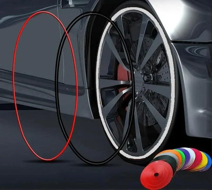BowLift | Wheel Rim Protector | High Adhesion, Easy Installation & Curb Scrape Prevention for Flashy Automobile Rims