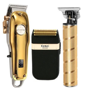 BowLift | Professional Hair Clippers for men gold Set | Gold Hair Clippers Cordless