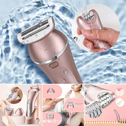 Skanto | 3-in-1 Waterproof Electric Shaver for Women