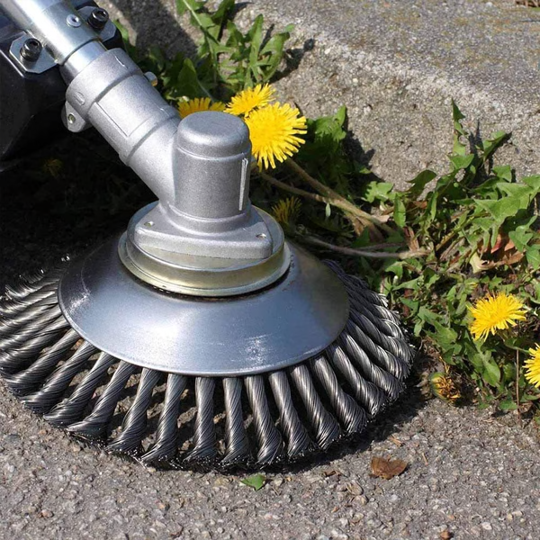 Skanto | Carbon Steel Weed Brush Trimmer Head – Unbreakable Head