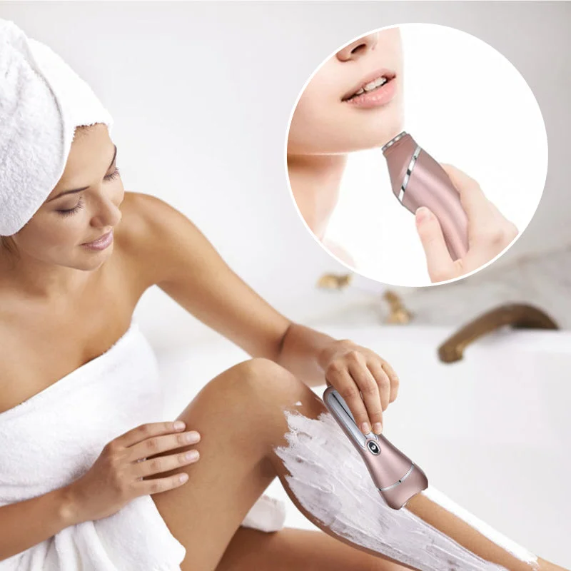 BowLift | SkinGlide 3-in-1 Electric Shaver – Waterproof and Rechargeable