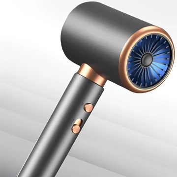 Skanto | Ionic Hair Dryer | Fast Drying and Frizz Control | Gray
