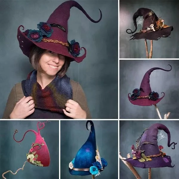 BowLift | Halloween Party Felt Witch Hats