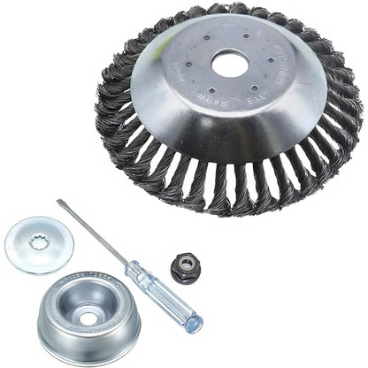Skanto | Carbon Steel Weed Brush Trimmer Head – Unbreakable Head