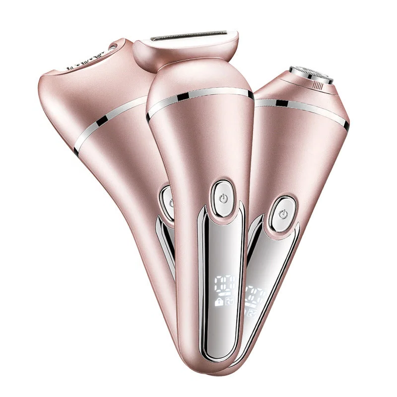 BowLift | SkinGlide 3-in-1 Electric Shaver – Waterproof and Rechargeable