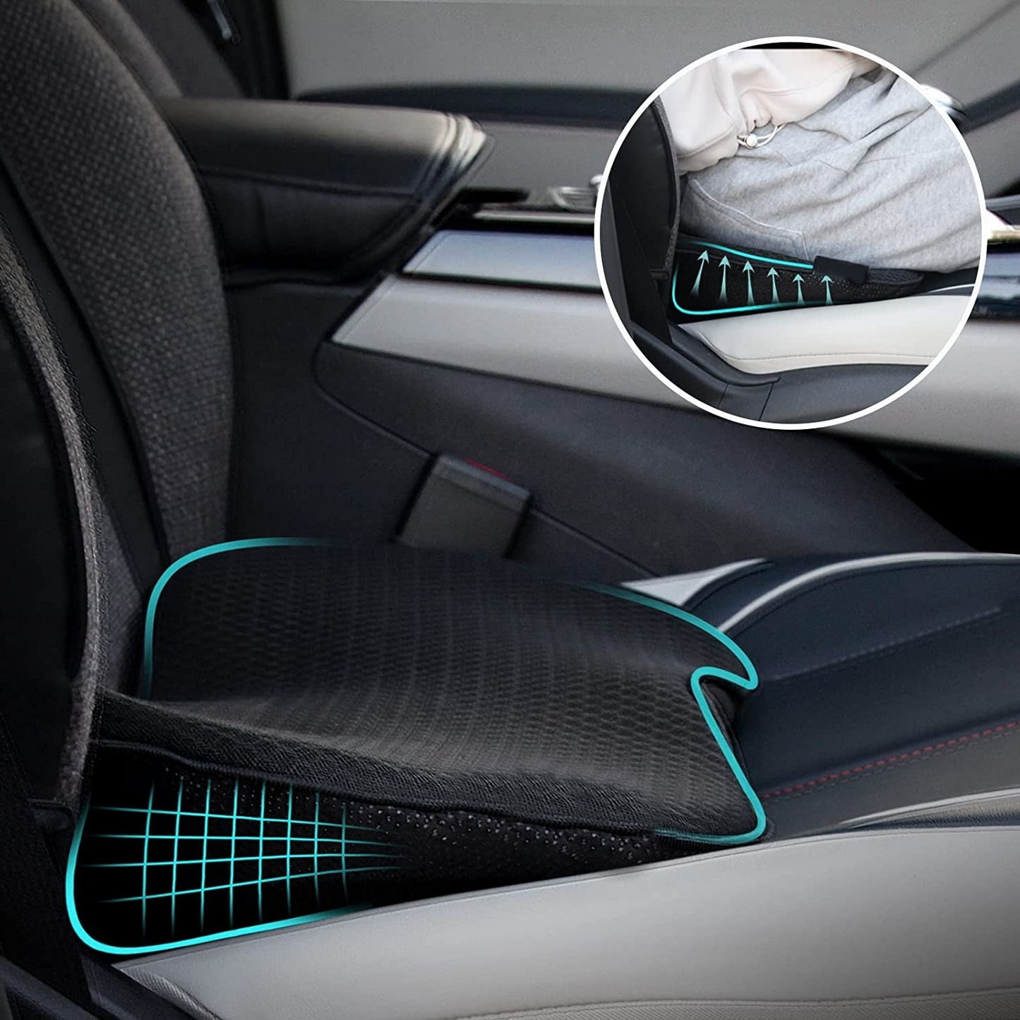 Car seat cushion for adults