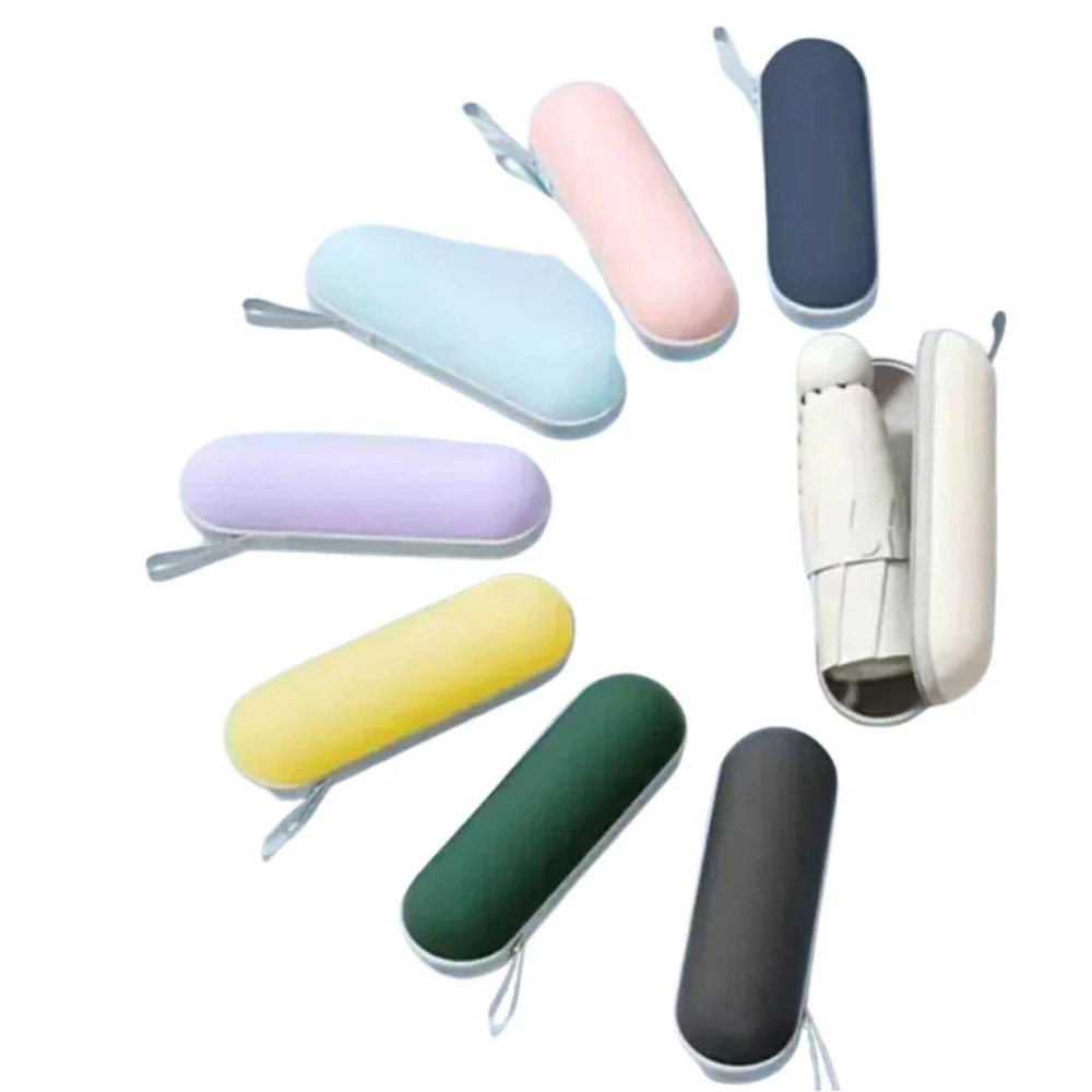 BowLift | Travel Umbrella Compact Lightweight Portable UK Strong Waterproof Folding Umbrellas With 6 Rib Reinforced