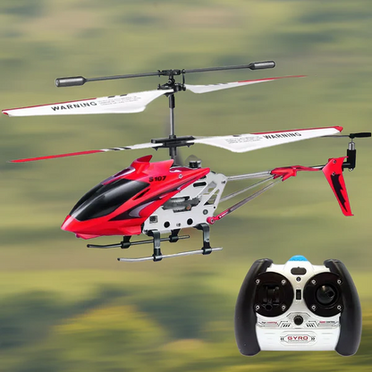 Skanto | Crimson Unbreakable Mini RC Helicopter with Gyro