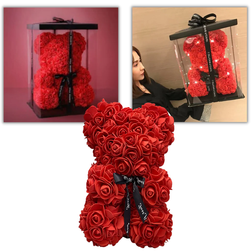 Rose Teddy Bear