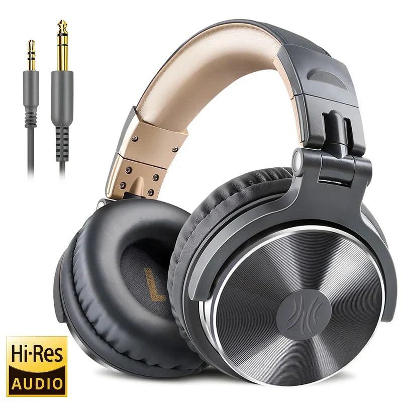 Oneodio Pro 10 Headphones - ANC TWS Noise Cancelling HiFi Stereo Dynamic DJ Studio Monitor Headset