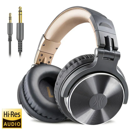 Oneodio Pro 10 Headphones - ANC TWS Noise Cancelling HiFi Stereo Dynamic DJ Studio Monitor Headset