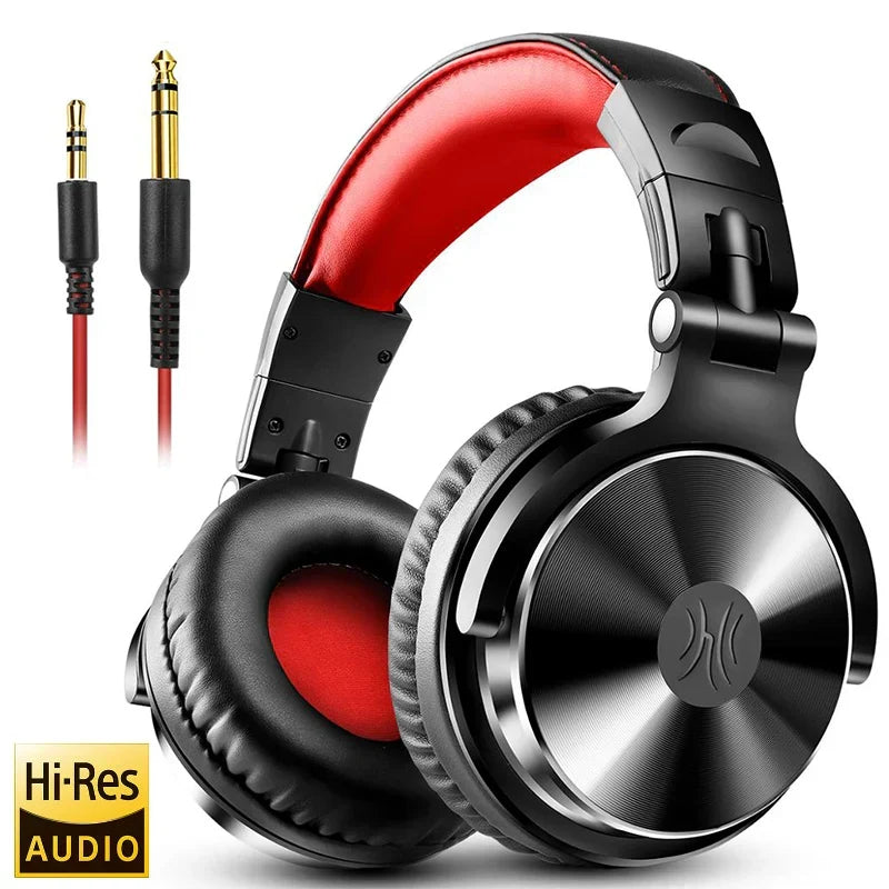 Oneodio Pro 10 Headphones - ANC TWS Noise Cancelling HiFi Stereo Dynamic DJ Studio Monitor Headset