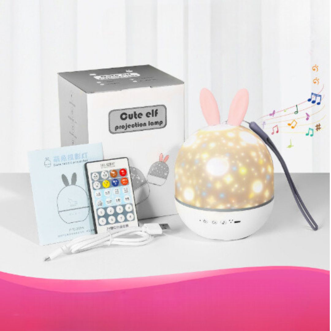 Skanto | Magical Kids' Room Lamp with Star Effect