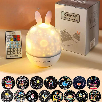 Skanto | Magical Kids' Room Lamp with Star Effect