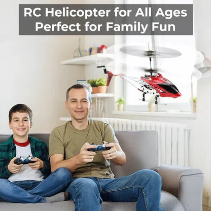 Skanto | Crimson Unbreakable Mini RC Helicopter with Gyro