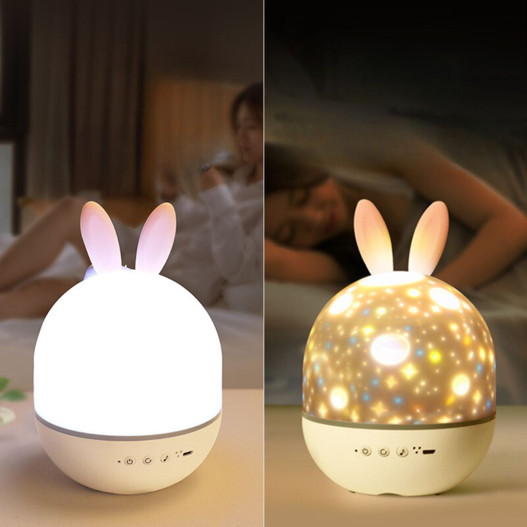 Skanto | Magical Kids' Room Lamp with Star Effect