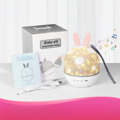 Skanto | Magical Kids' Room Lamp with Star Effect