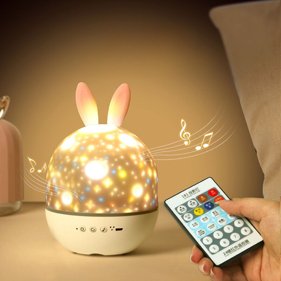 Skanto | Magical Kids' Room Lamp with Star Effect