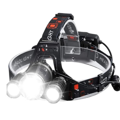 Professional LED Headlamp (5000 Lumen) - Multifunctional and Rechargeable | Karnz