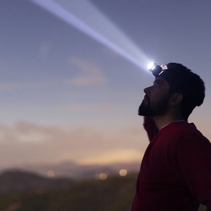 Professional LED Headlamp (5000 Lumen) - Multifunctional and Rechargeable | Karnz