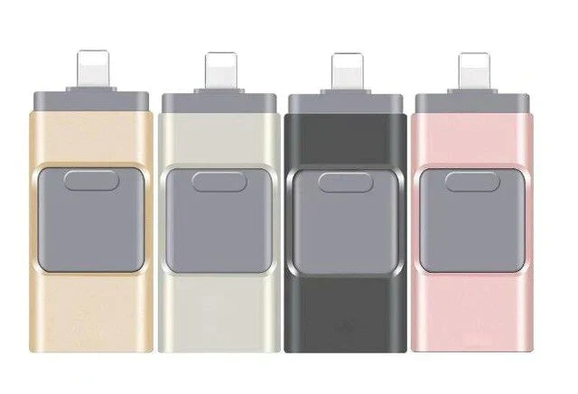 Skanto | DataFlex 4-in-1 Flash Drive – USB Storage for Phone, Tablet, and PC
