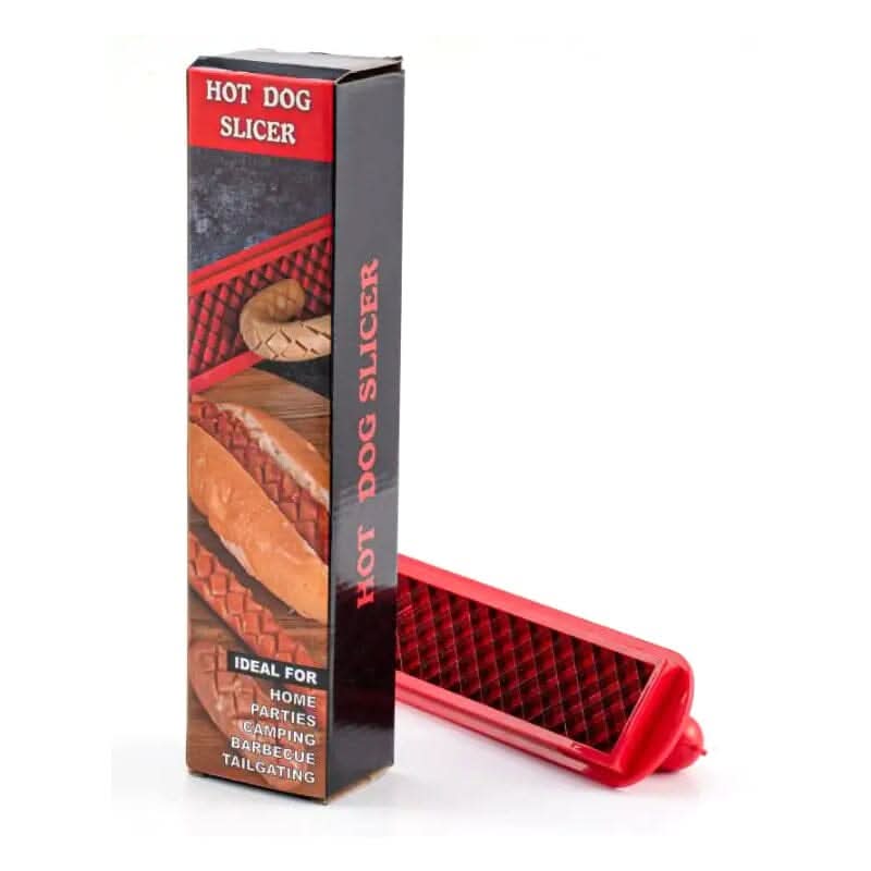 Skanto | Hot Dog Slicer – Criss-Cross Spalter for Even Cooking