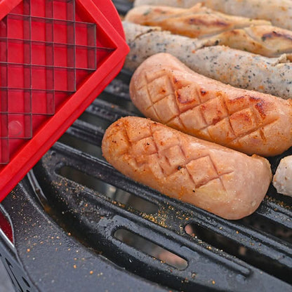 Skanto | Hot Dog Slicer – Criss-Cross Spalter for Even Cooking