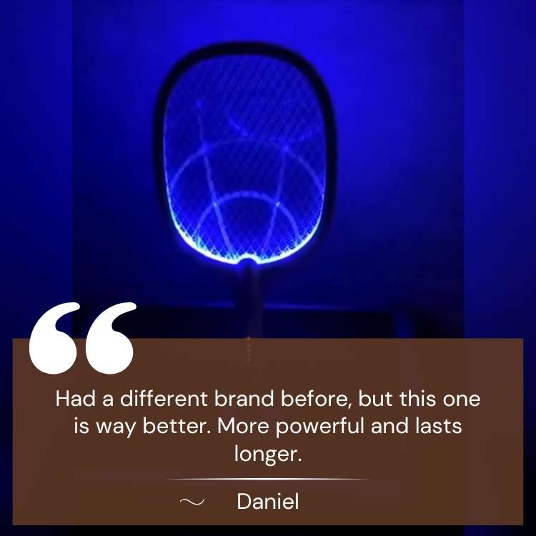 Electric fly swatter with UV light | Karnz