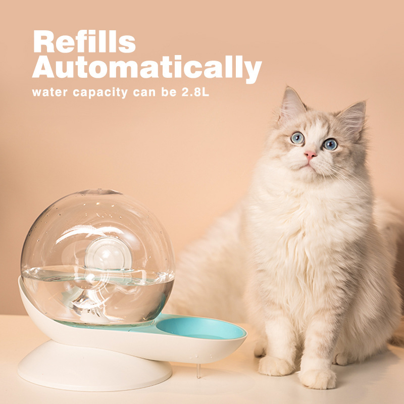 BowLift | Pet Water Fountain Silent Plastic Bowl Dispenser