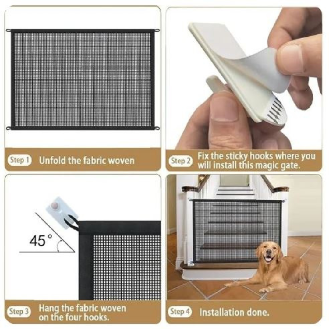 MagicGate - Pet Safety Guard Portable Gate