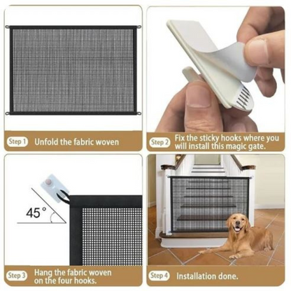MagicGate - Pet Safety Guard Portable Gate