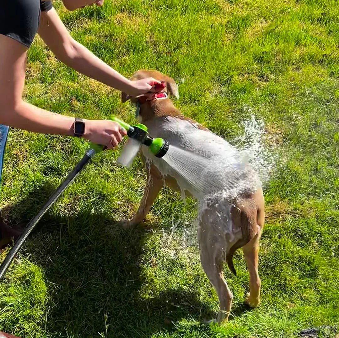 BowLift | PetWash 360° – High-Pressure Dog Bath Spray with 3 Modes & Water Control