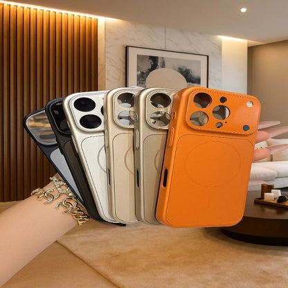 Skanto | PHANTOMSHELL – Slim Frosted Glass MagSafe Case for iPhone