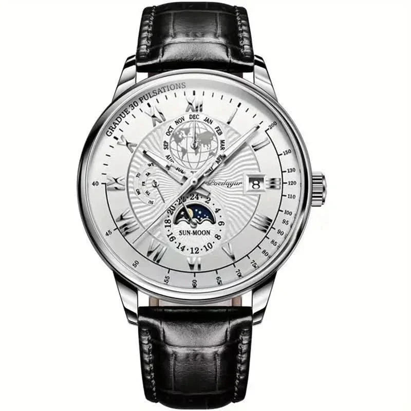 Skanto | Mechanical Men's Luxury Watch with Moon Phase
