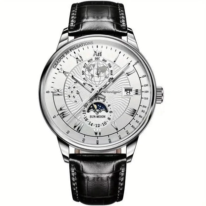Skanto | Mechanical Men's Luxury Watch with Moon Phase
