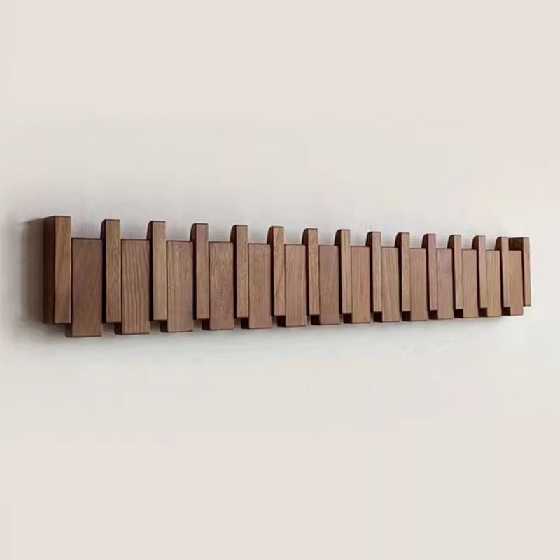 Skanto | WOODSONATA – Handmade Wooden Wall Hanger in Piano Style
