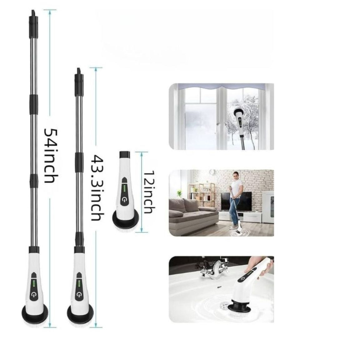 Skanto | 9-in-1 Automatic Cleaning Brush for the Whole House